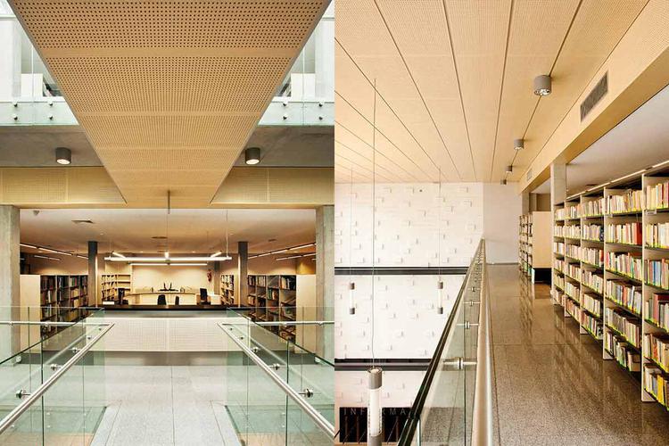 河北保定圖書館穿孔吸音板聲學(xué)工程 河北保定圖書館穿孔吸音板聲學(xué)工程