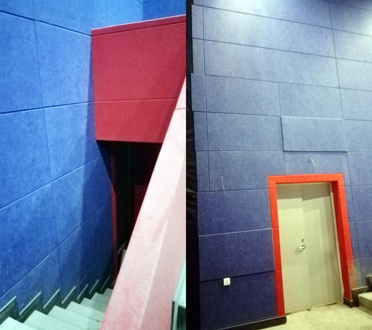 廣東清遠電影院防火聚酯纖維吸音板聲學工程 廣東清遠電影院防火聚酯纖維吸音板聲學工程