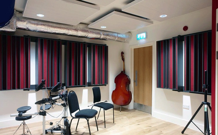 安徽黃山音樂(lè)室吸聲體聲學(xué)工程-1