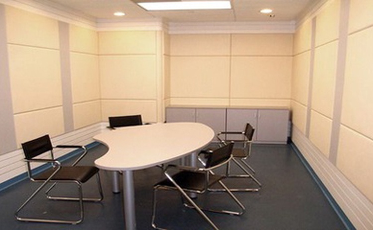 安徽淮南會客室軟包吸音板聲學工程-1