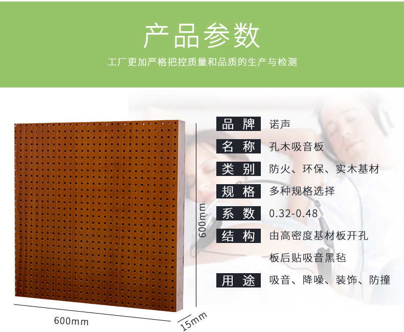 穿孔吸音板參數 穿孔吸音板參數